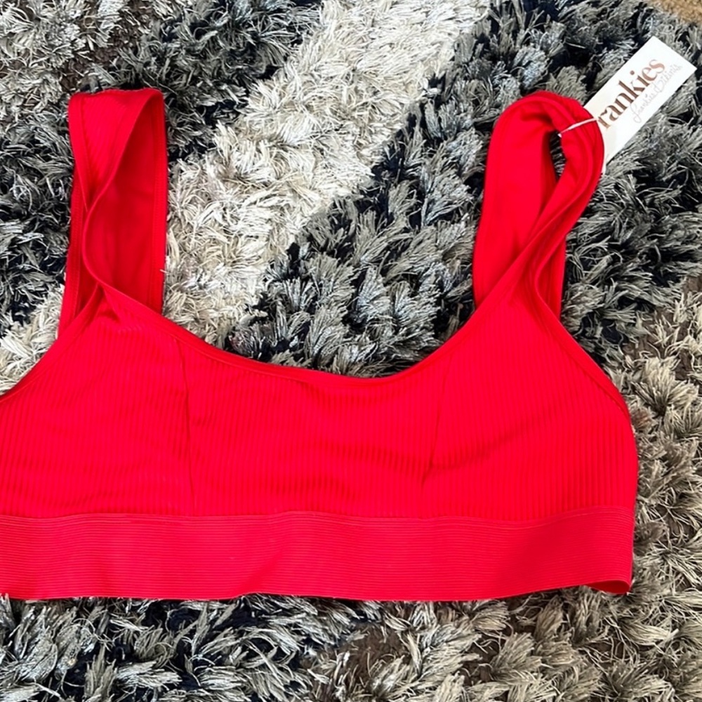 NWT Frankie’s Bikinis Ribbed Bikini Set - Picture 3 of 8